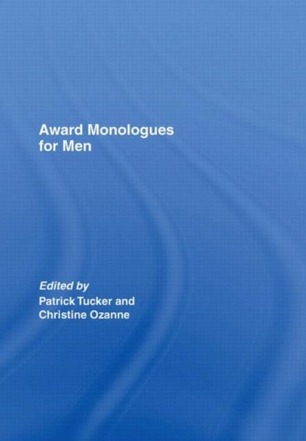 Award Monologues for Men