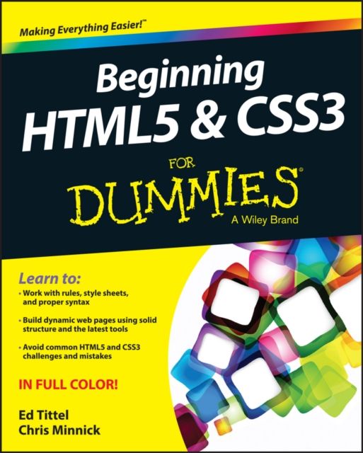 Beginning HTML5 & CSS3 for dummies