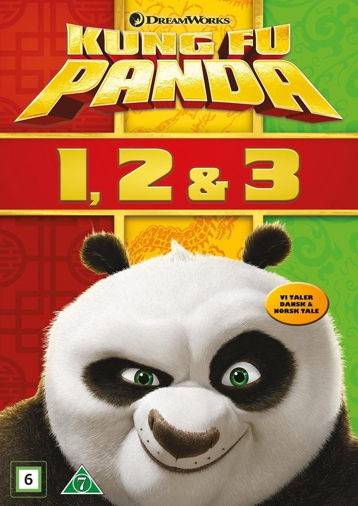 Kung fu panda 1, 2 & 3