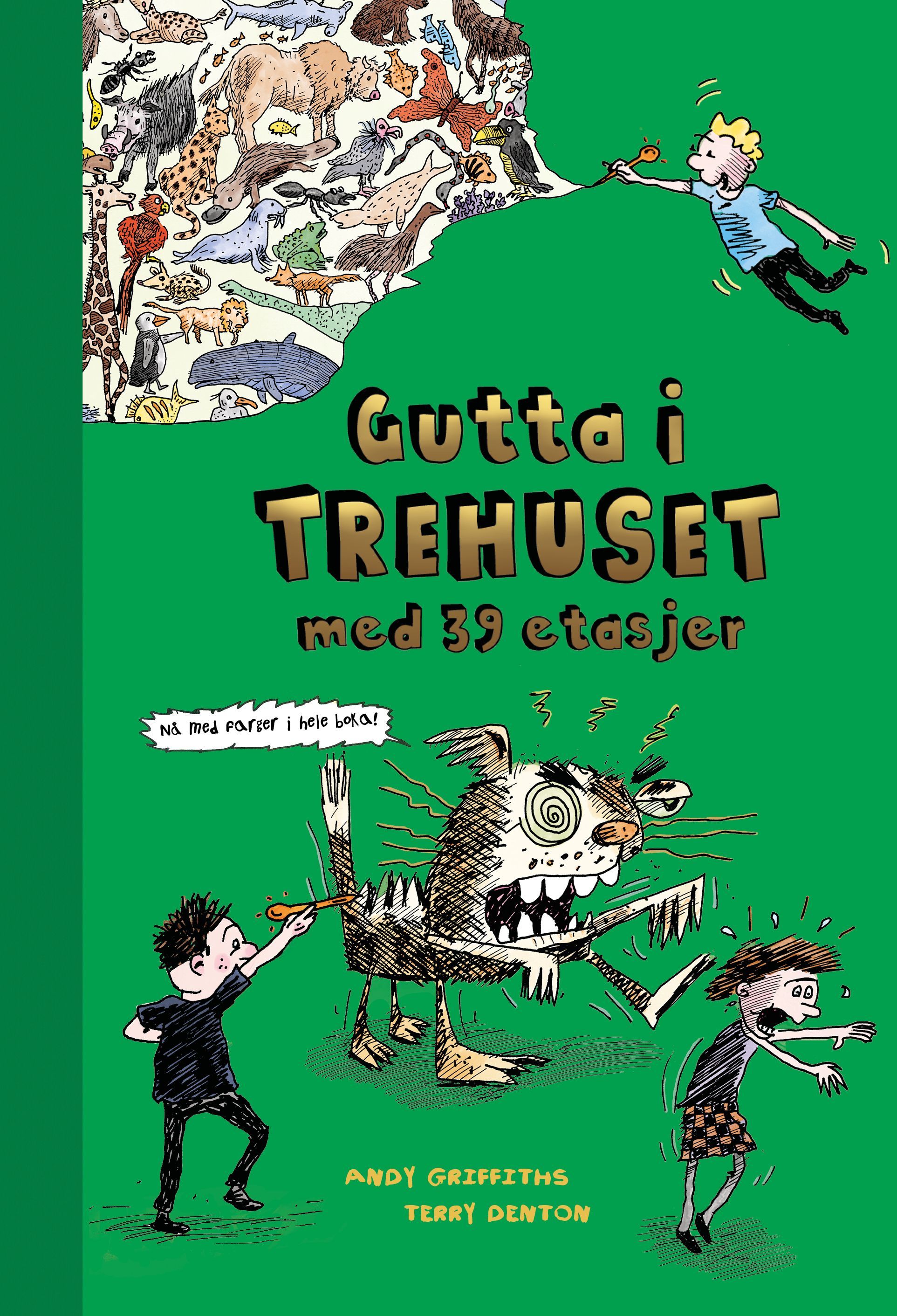 Forsidebilde av Gutta i trehuset med 39 etasjer