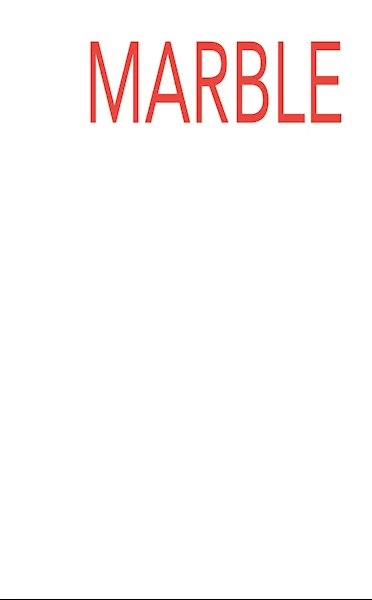 Forsidebilde av Marble