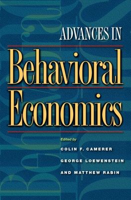 Advances in Behavioral Economics