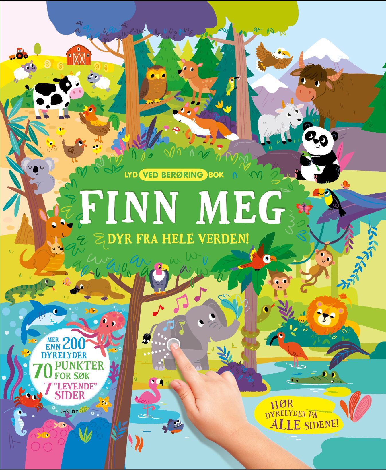 Finn meg : dyr fra hele verden!