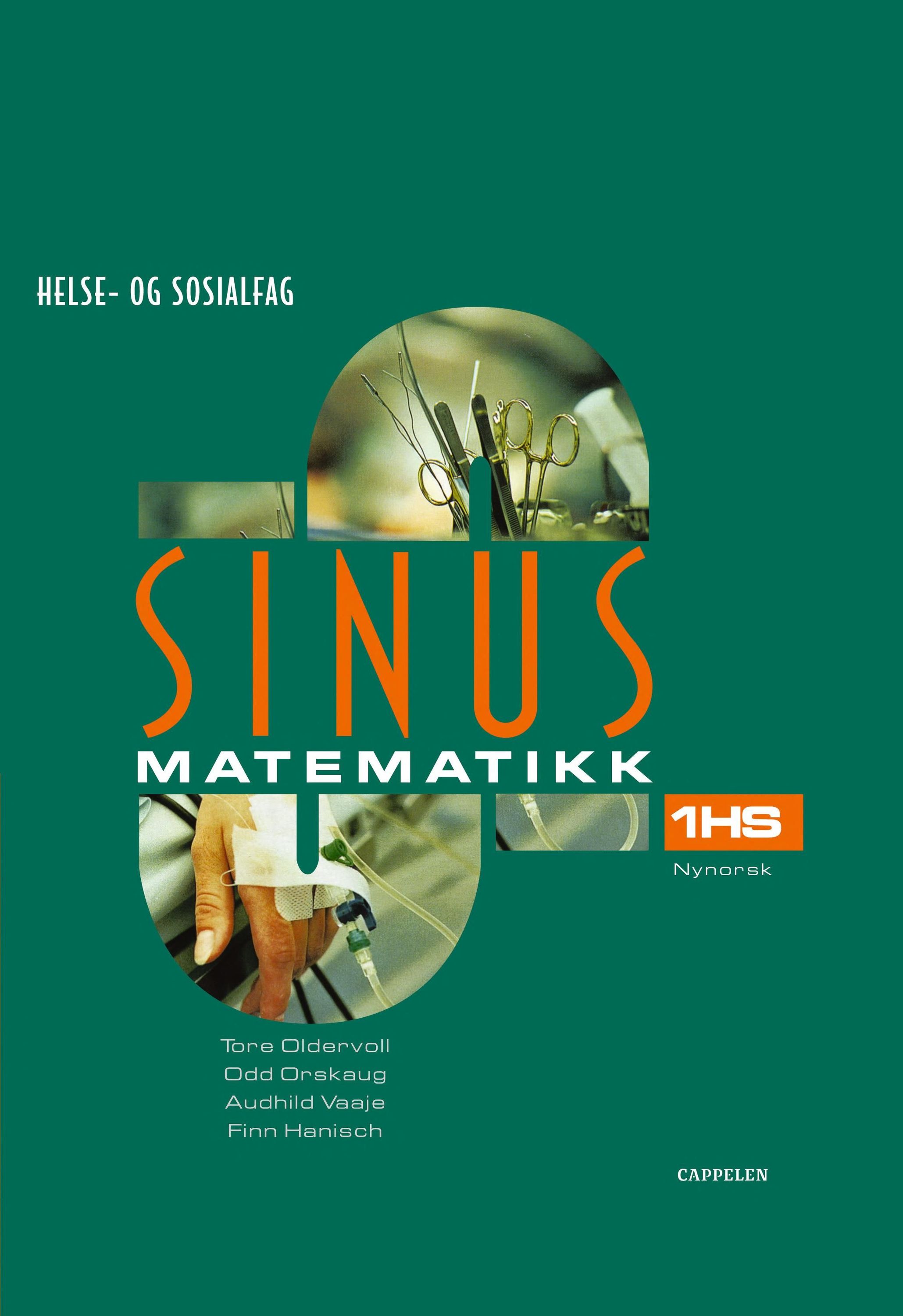 Sinus 1HS : matematikk for helse- og sosialfag : yrkesfagleg utdanningsprogram