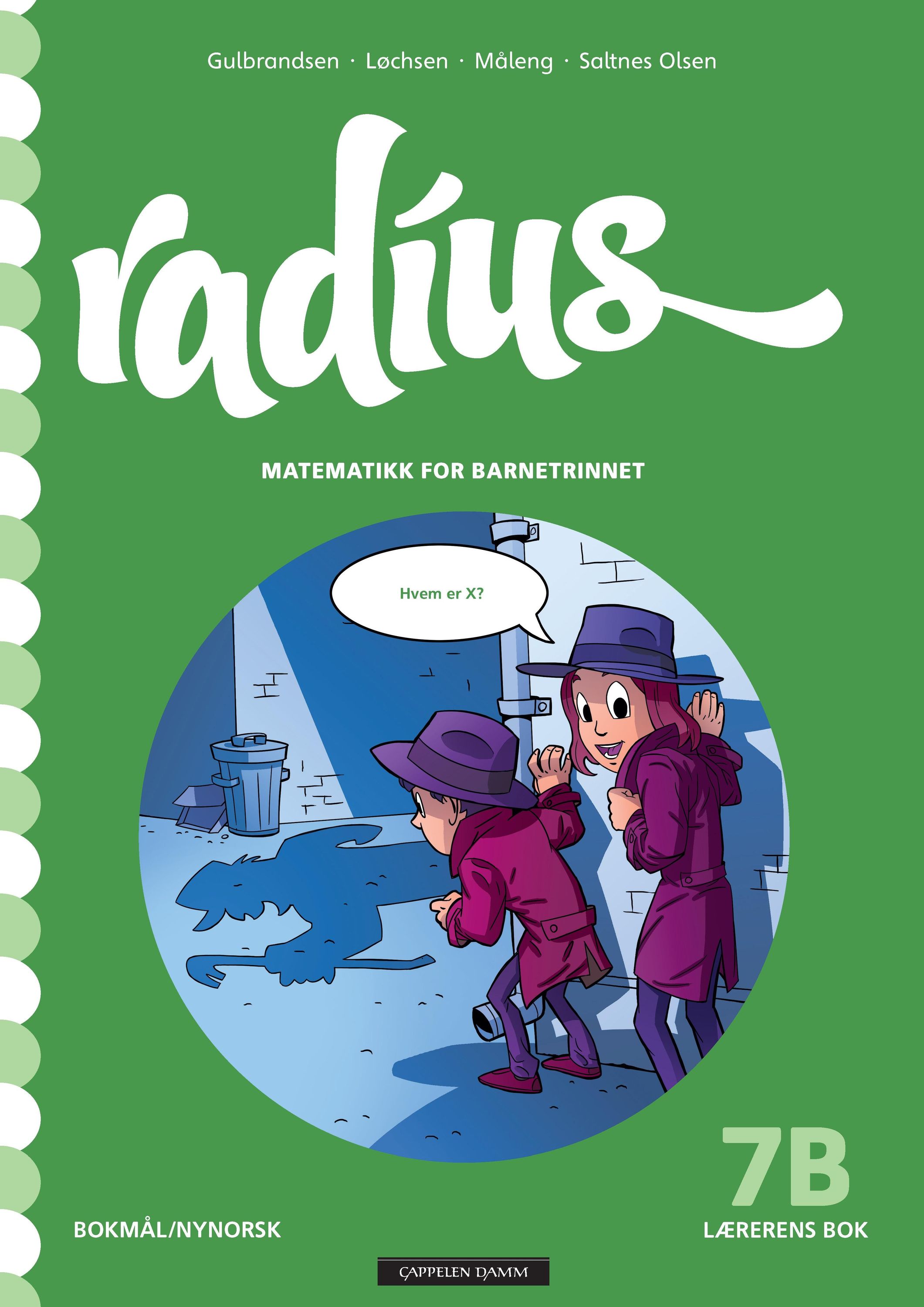 Radius : matematikk for barnetrinnet. Lærerens bok 7B