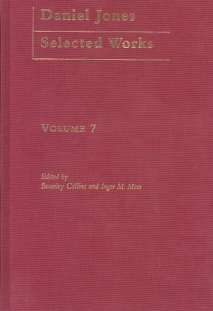 Daniel Jones, Selected Works: Volume VII