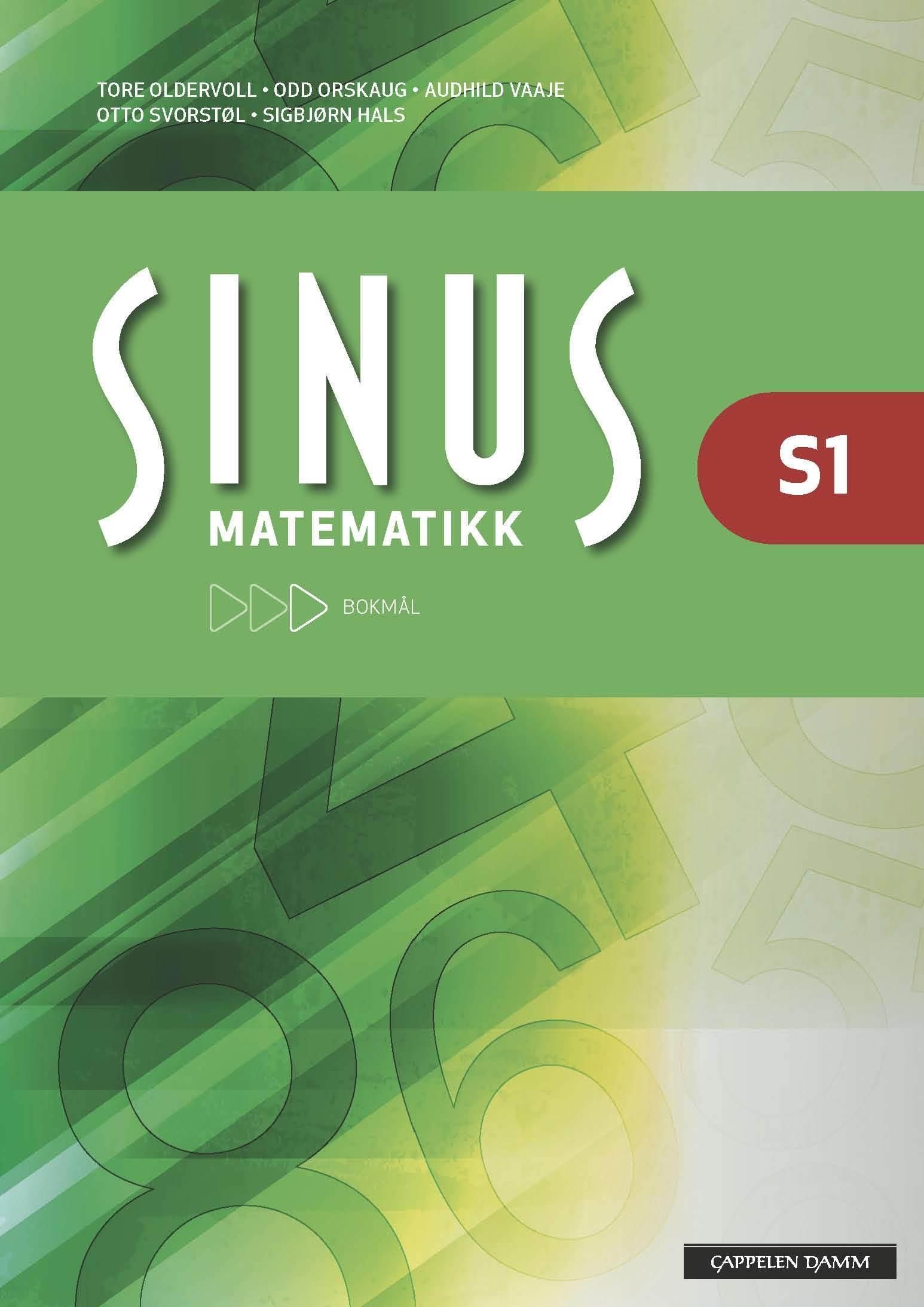 Sinus matematikk S1 : lærebok i matematikk : studiespesialiserende program