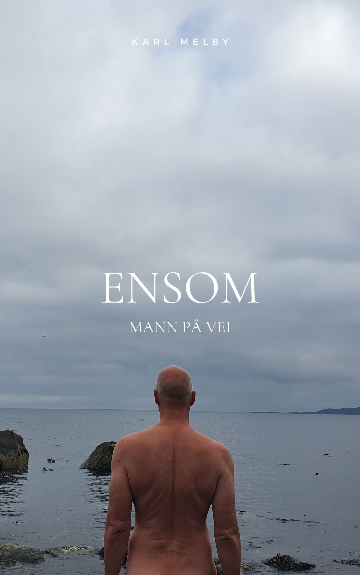 Ensom mann på vei