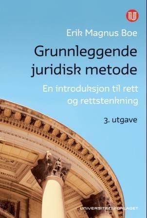 Forsidebilde av Grunnleggende juridisk metode : en introduksjon til rett og rettstenkning