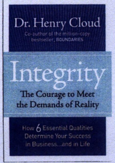 Forsidebilde av Integrity : The Courage To Face The Demands Of Reality