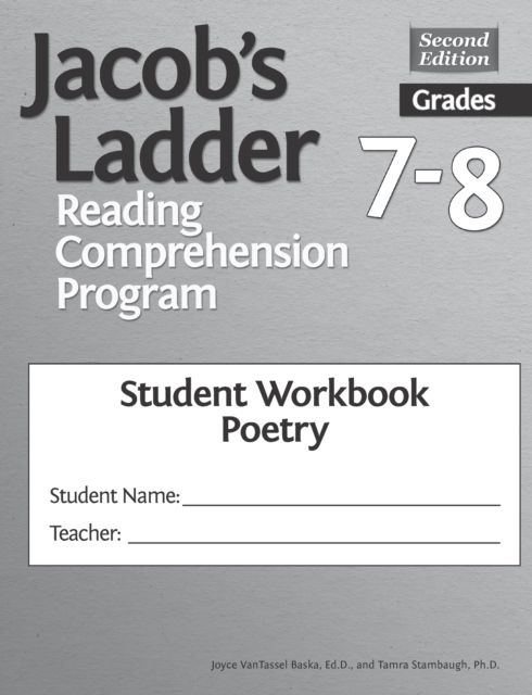 Jacob's Ladder Reading Comprehension Program : Grades 7-8, Student Workbooks, Poetry (Set of 5)