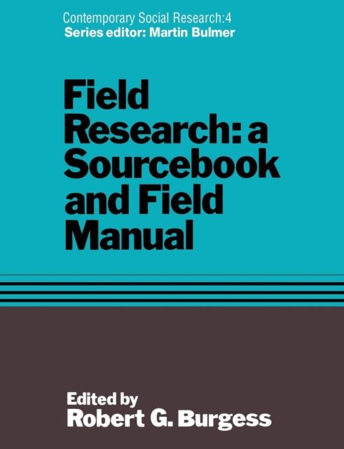 Field Research : A Sourcebook and Field Manual