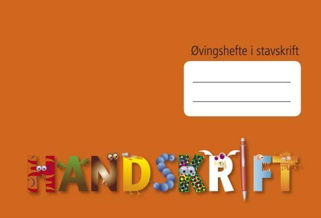 Øvingshefte i stavskrift : handskrift : ti like hefter