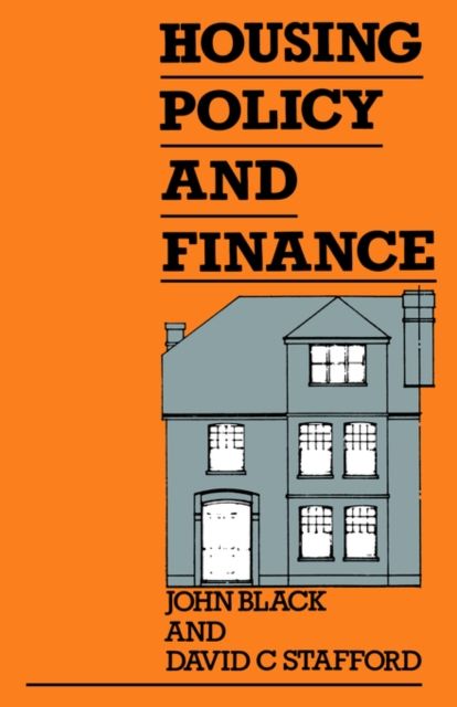 Housing Policy and Finance