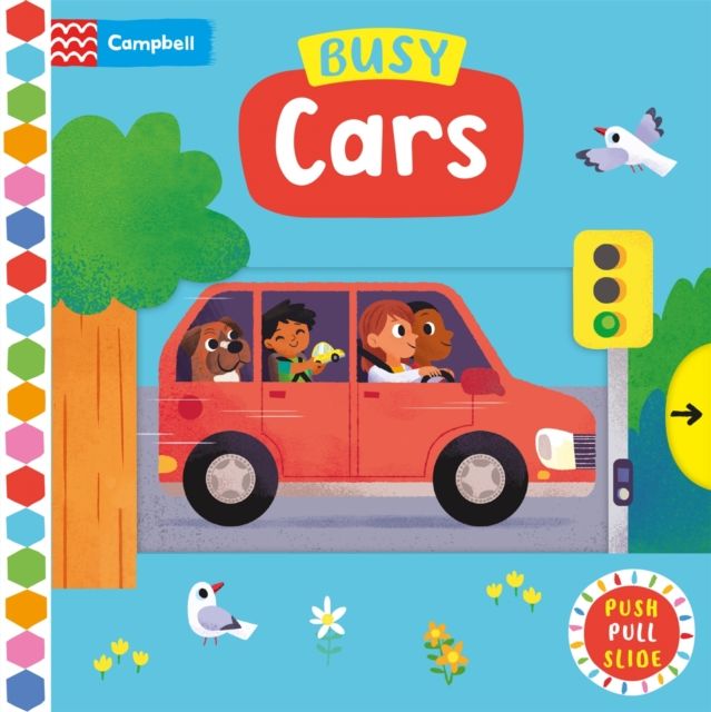Busy Cars : A Push, Pull, Slide Book