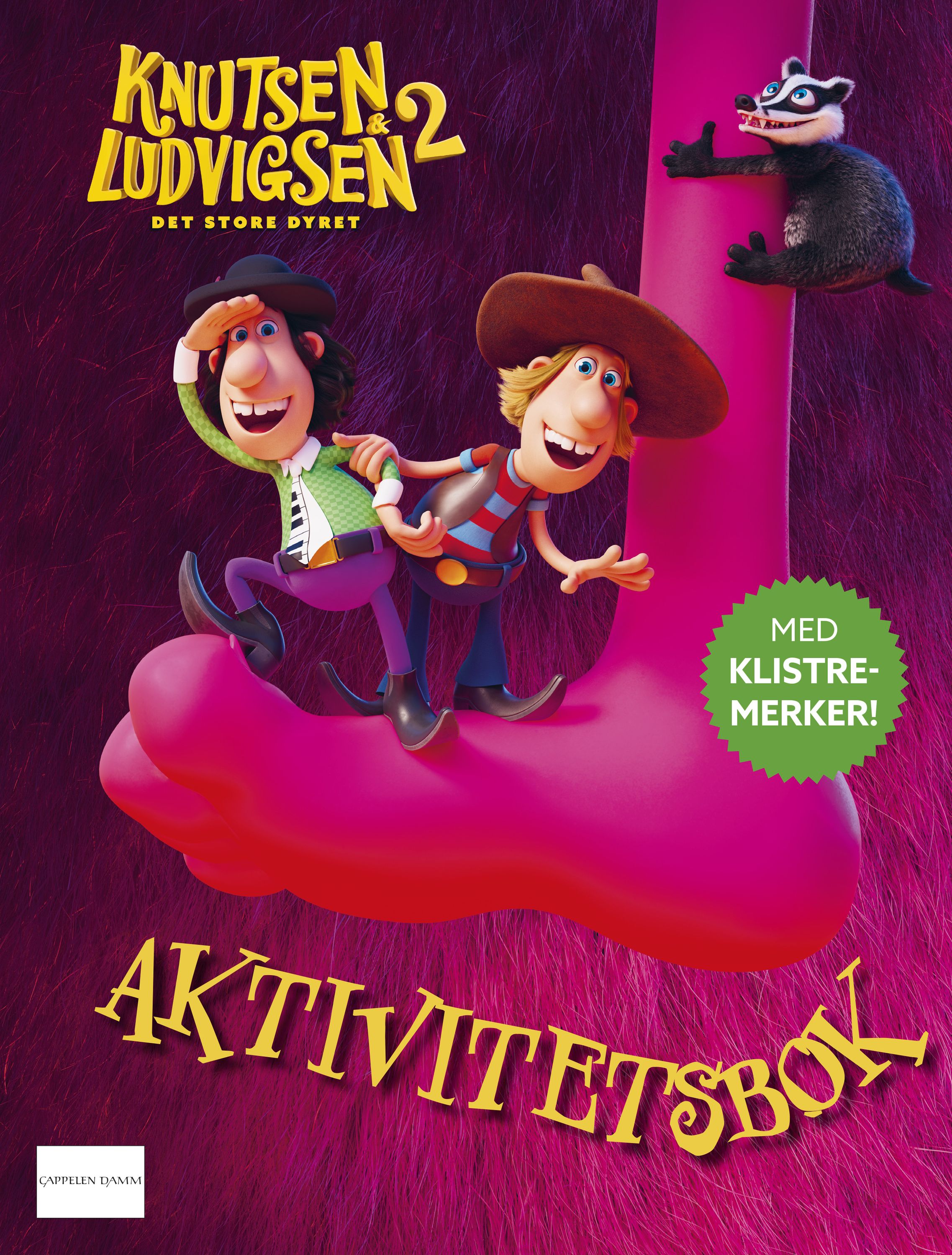 Knutsen & Ludvigsen 2 : det store dyret : aktivitetsbok