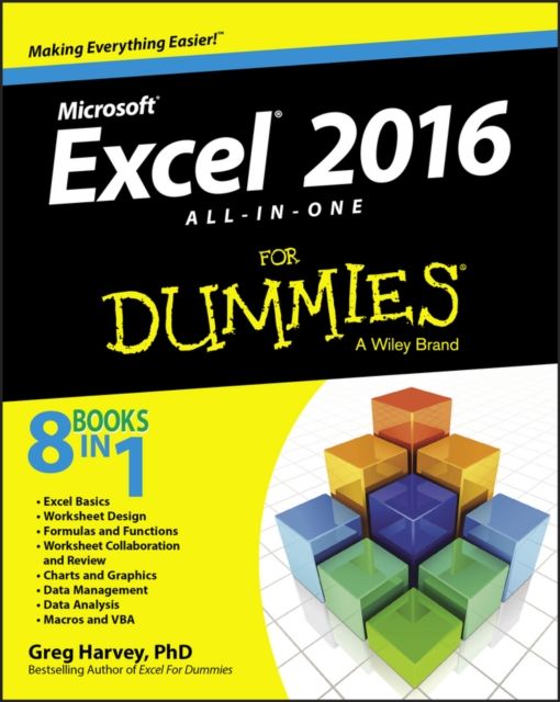 Excel 2016 all-in-one for dummies