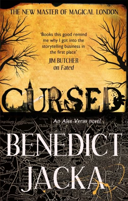 Forsidebilde av Cursed : An Alex Verus Novel from the New Master of Magical London
