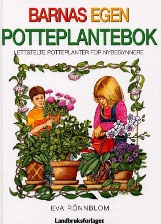 Forsidebilde av Barnas egen potteplantebok