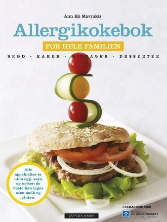 Allergikokebok : for hele familien : brød, kaker, middager, desserter : alle oppskrifter er uten egg, soya og nøtter. Ellers kan de fleste oppskriftene lages uten melk og gluten