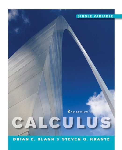 Calculus : Single Variable