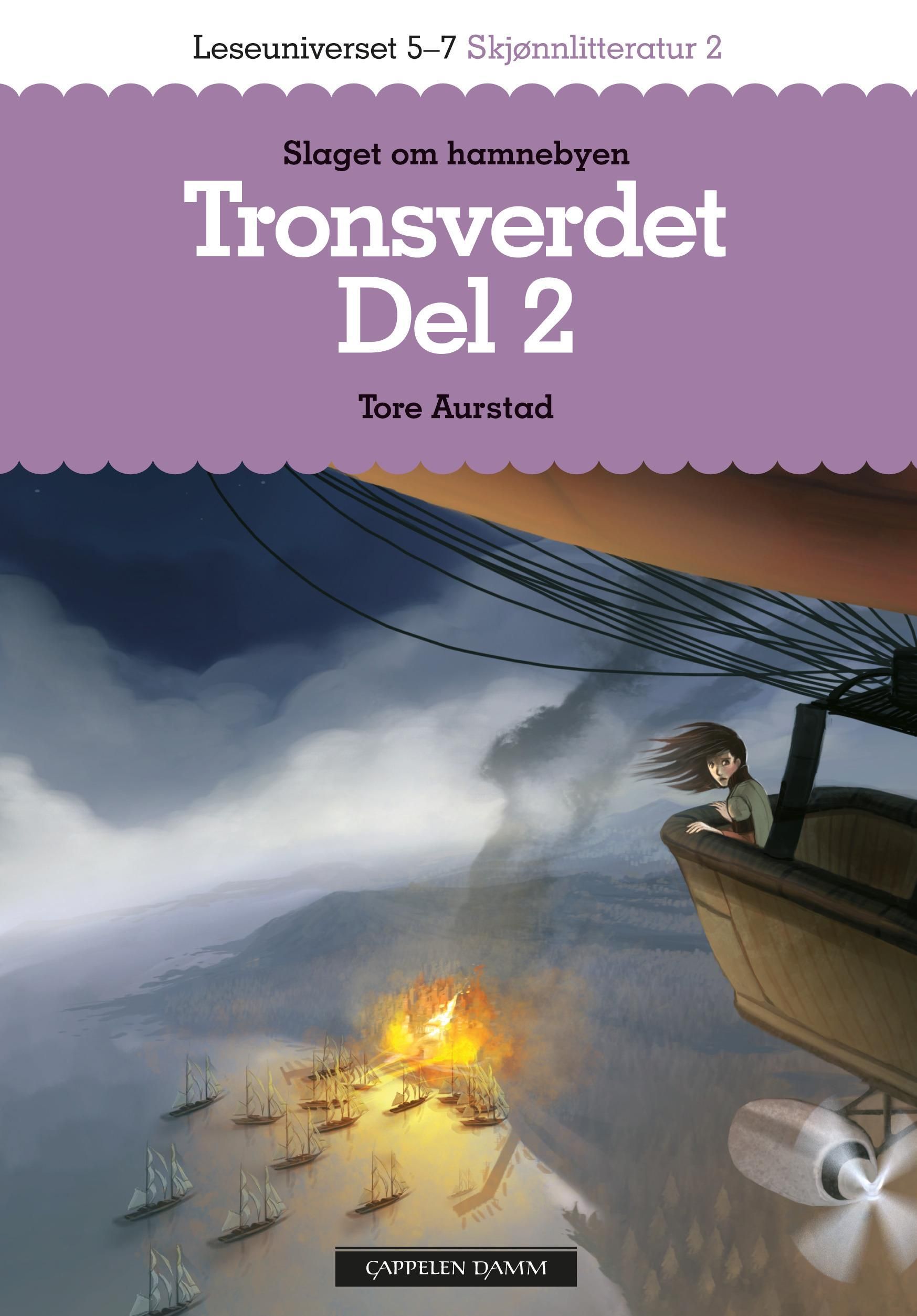 Forsidebilde av Tronsverdet. Del 2. Slaget om hamnebyen