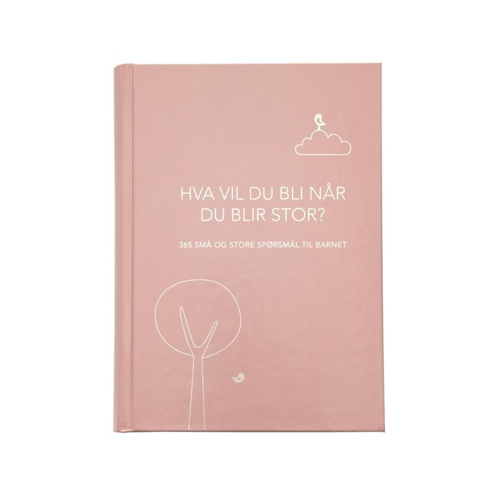 Hva vil du bli når du blir stor? : 365 små og store spørsmål til barnet