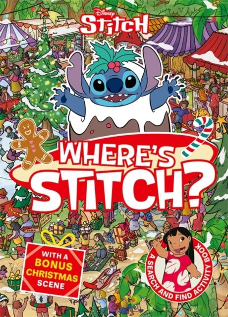 Where's Stitch? LIMITED CHRISTMAS EDITION : A Disney search-and-find activity book