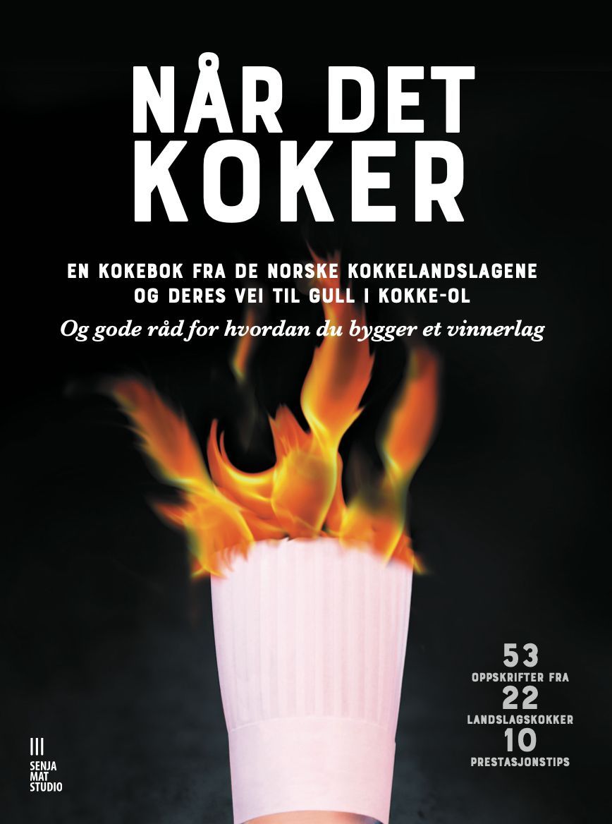 Når det koker : 53 oppskrifter fra 22 landslagskokker : 10 prestasjonstips