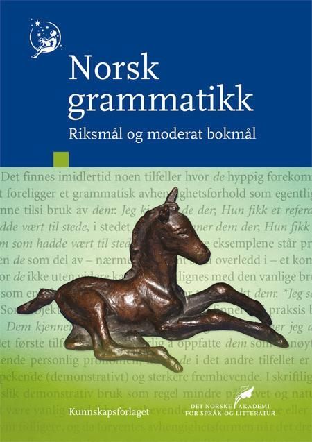 Norsk grammatikk : riksmål og moderat bokmål