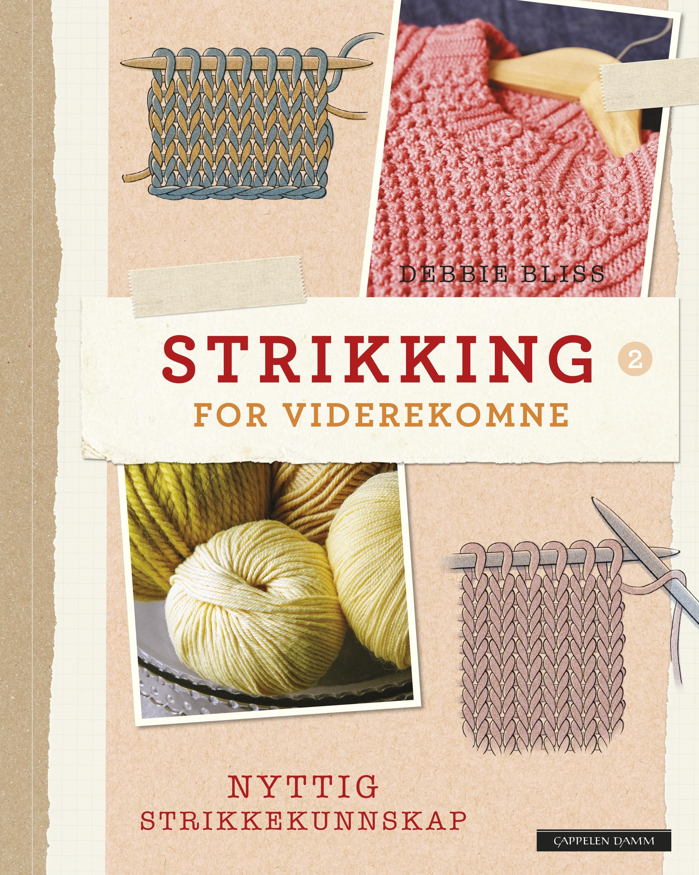 Strikking for viderekomne : en grunnbok med teknikker, tips og designerens egne hemmeligheter