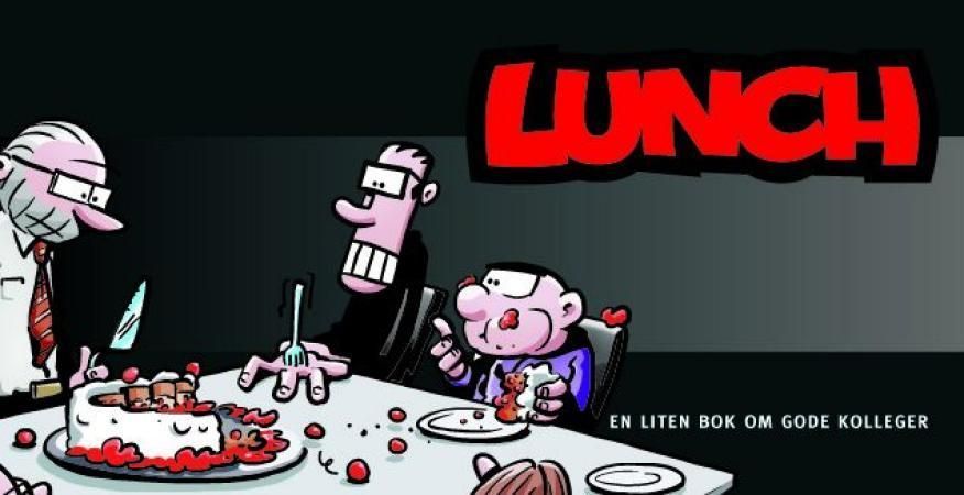 Forsidebilde av Lunch : en liten bok om gode kolleger