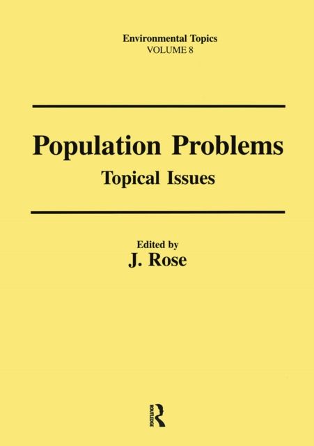 Population Problems : Topical Issues