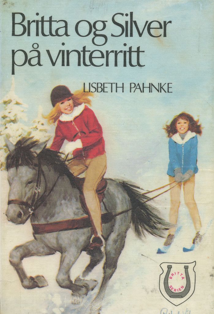 Britta og Silver på vinterritt
