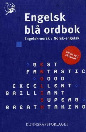 Engelsk blå ordbok : engelsk-norsk, norsk-engelsk