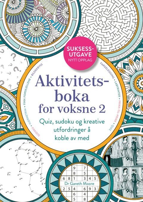 Aktivitetsboka for voksne. 2