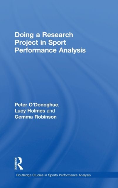 Forsidebilde av Doing a Research Project in Sport Performance Analysis