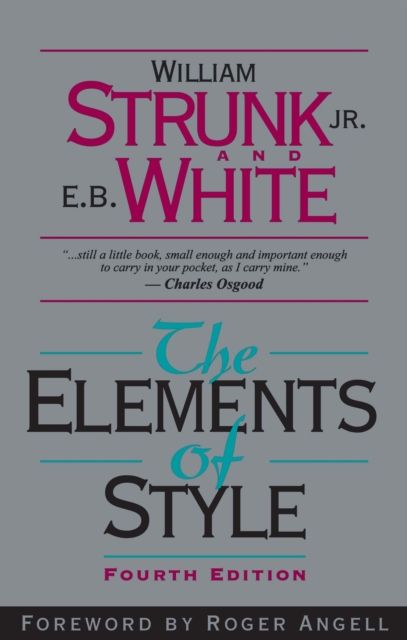 Forsidebilde av The elements of style