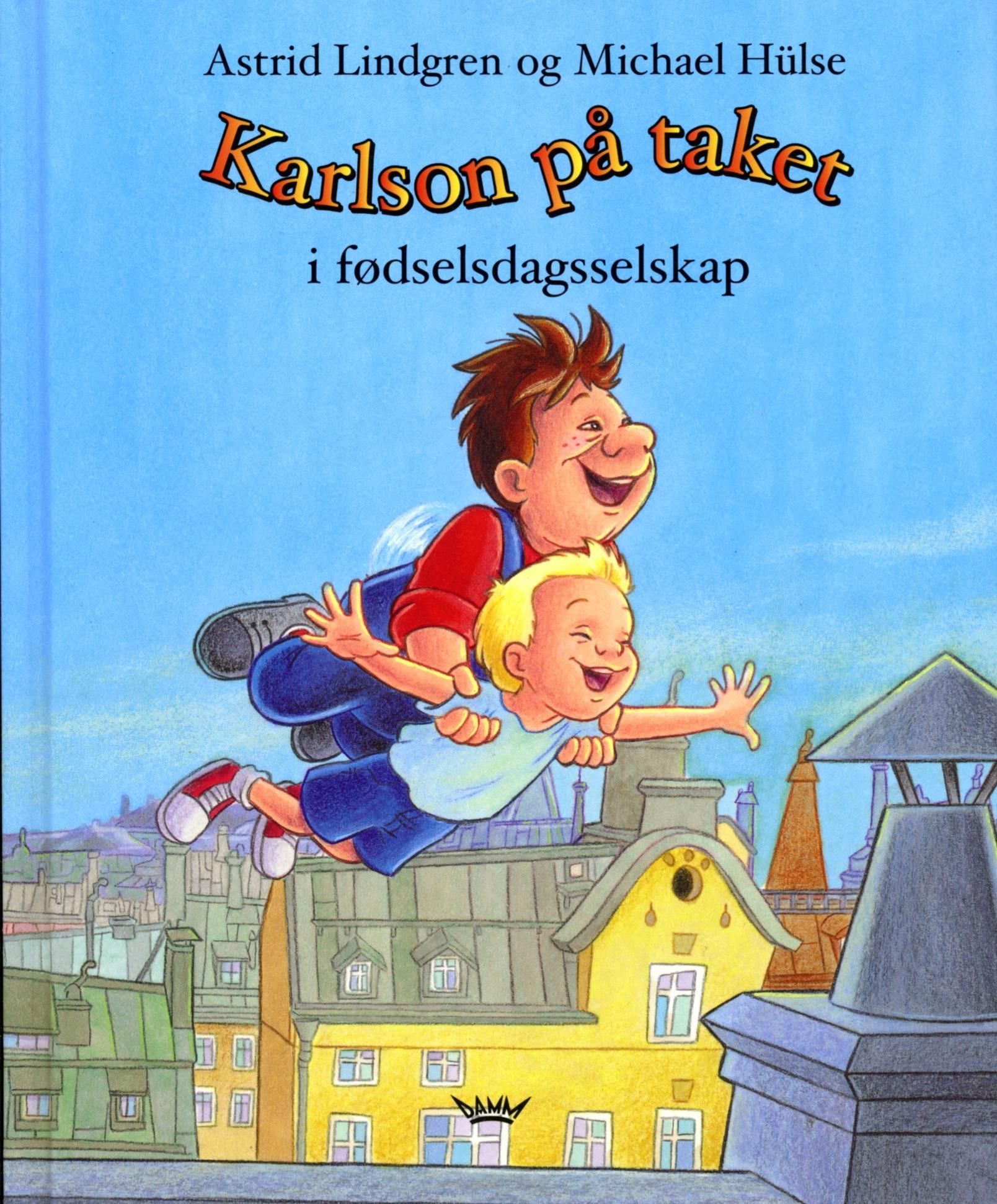 Karlson på taket i fødselsdagsselskap