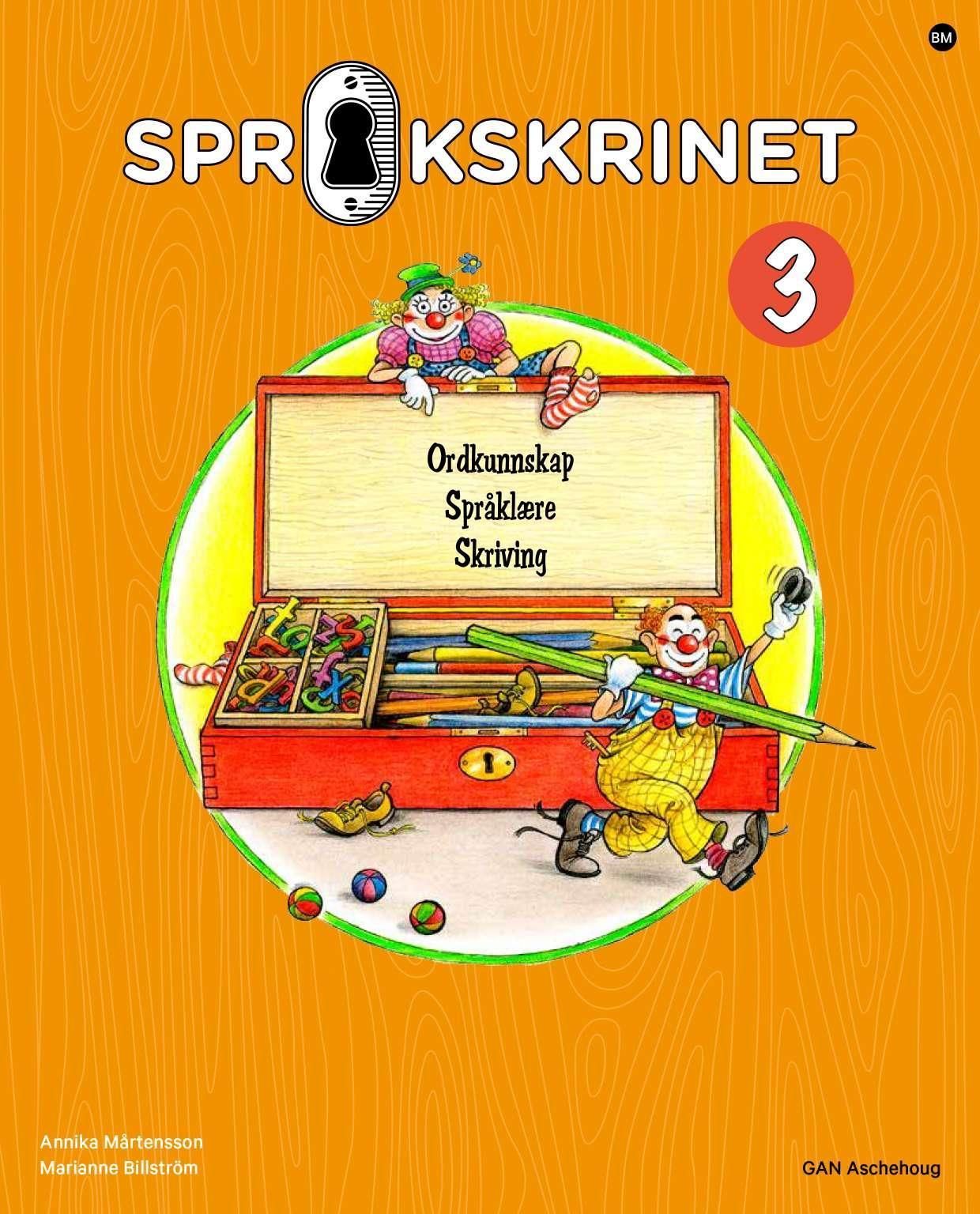 Språkskrinet 3 : ordkunnskap, språklære, skriving