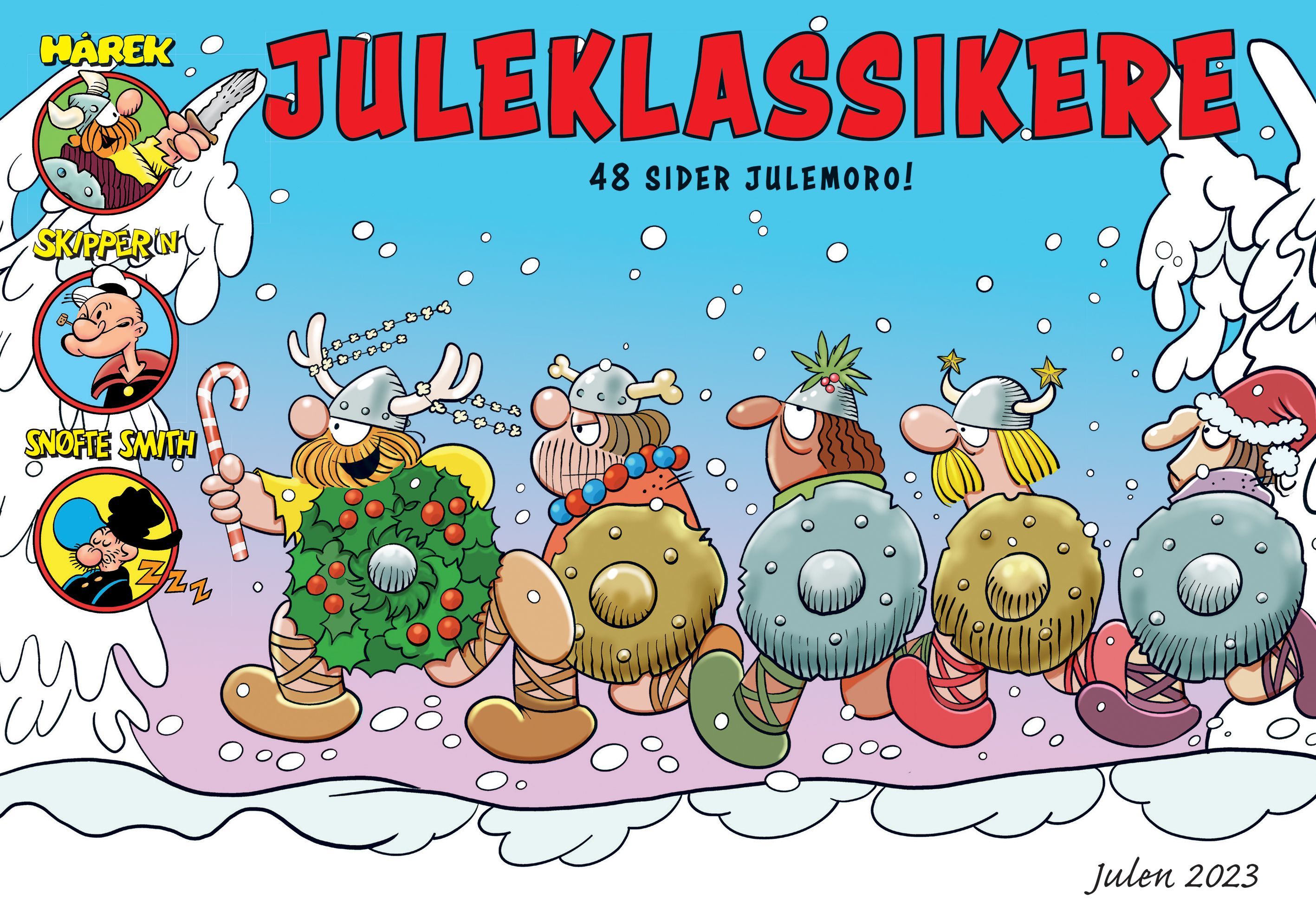 Juleklassikere : 48 sider julemoro! : Hårek : Snøfte Smith : Skipper'n : julen 2023