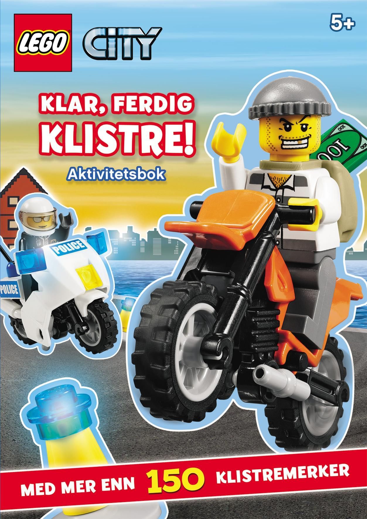 Lego city : klar, ferdig, klistre! : aktivitetsbok