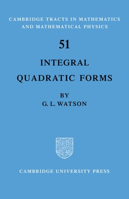Forsidebilde av Integral Quadratic Forms