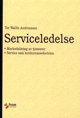 Forsidebilde av Serviceledelse : markedsføring av tjenester : service som konkurransefortrinn