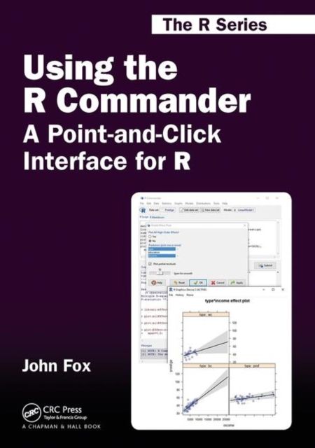 Forsidebilde av Using the R Commander : A Point-and-Click Interface for R