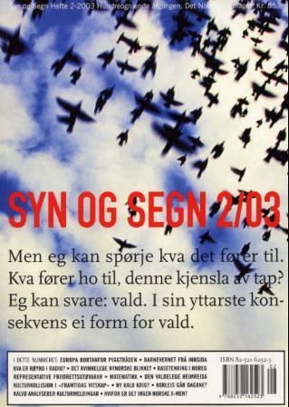 Syn og segn : hefte 2-2003