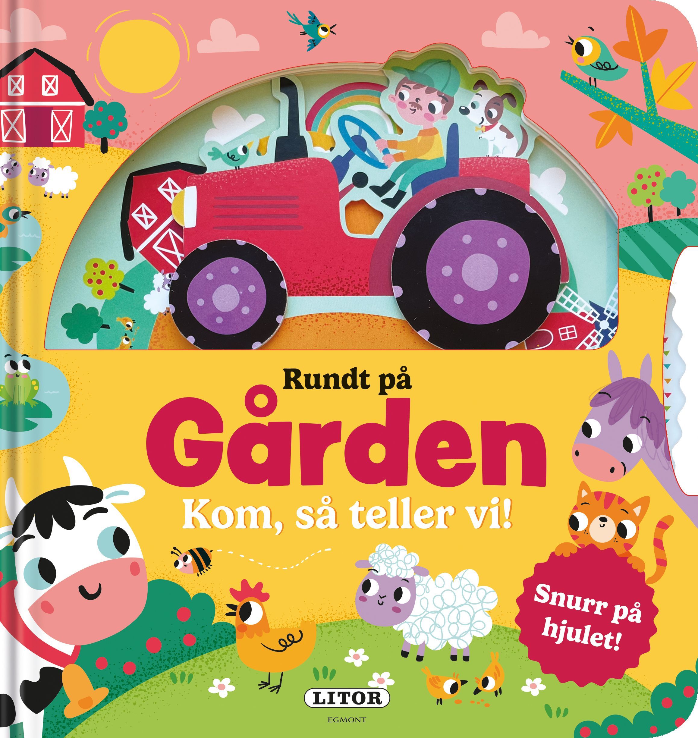 Rundt på gården : kom så teller vi!