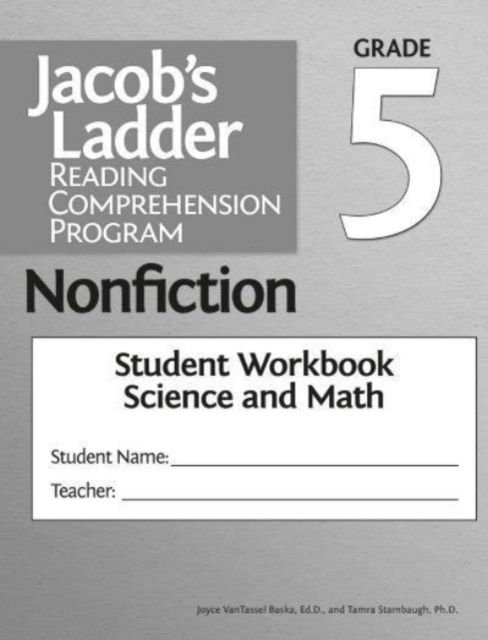 Jacob's Ladder Reading Comprehension Program : Nonfiction Student Workbooks, Grade 5, Science and Math (Set of 5)