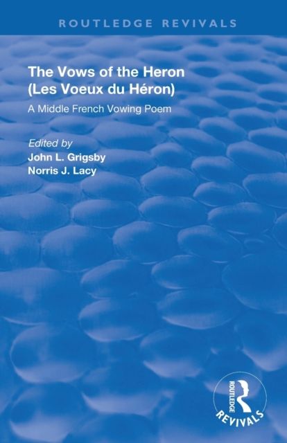 A Middle French Vowing Poem : A Middle French Vowing Poem