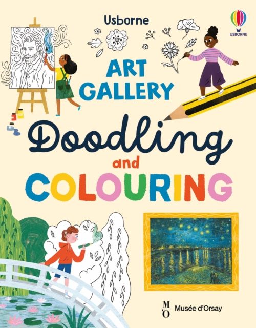 Art Gallery Doodling and Colouring
